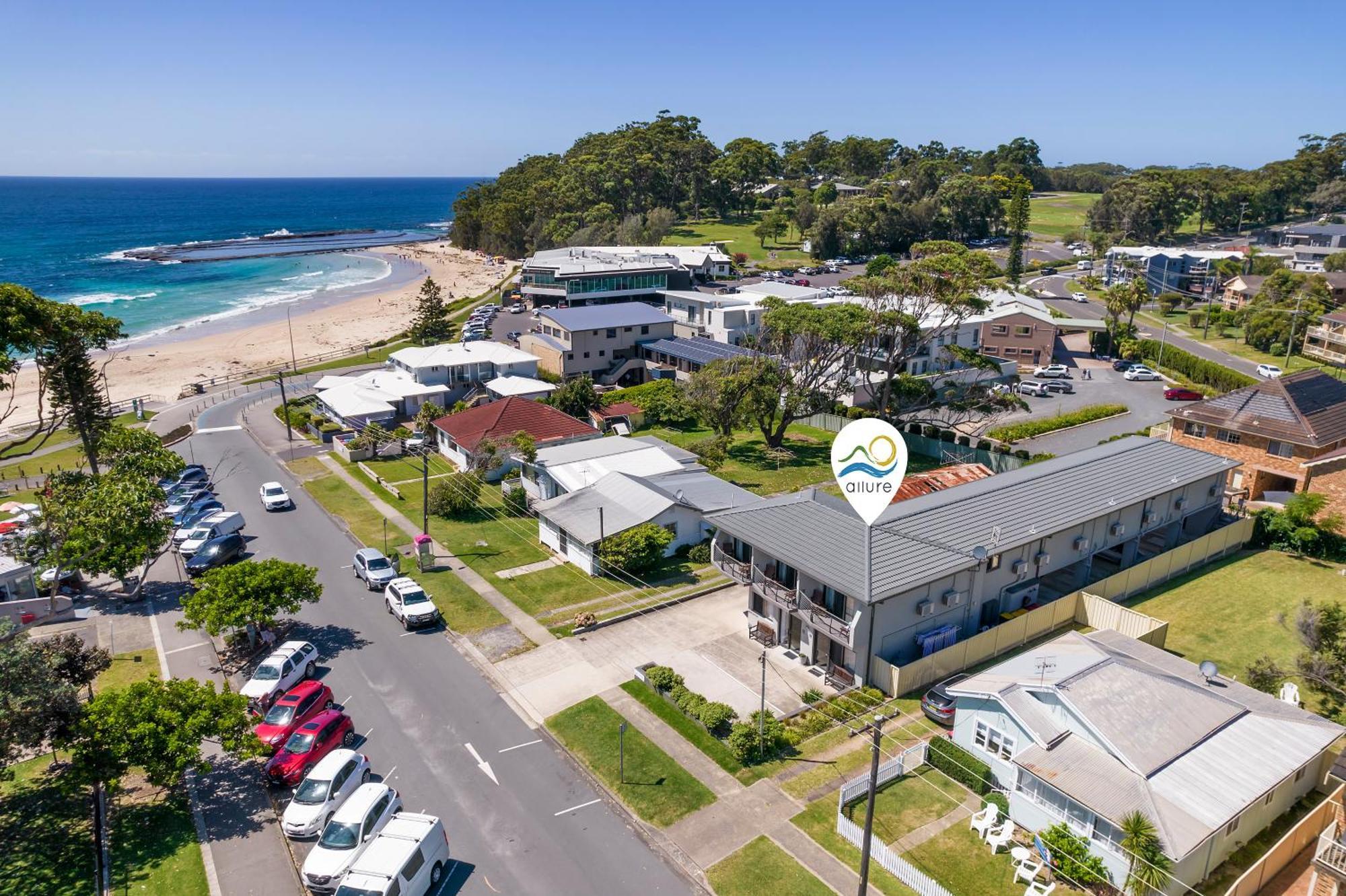 Allure On Ocean Motel Mollymook Exterior foto